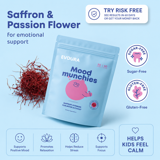 EVOURA - Saffron Mood Munchies